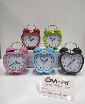 ÇALAR SAAT RENKLİ ORTA BOY (ELMA)