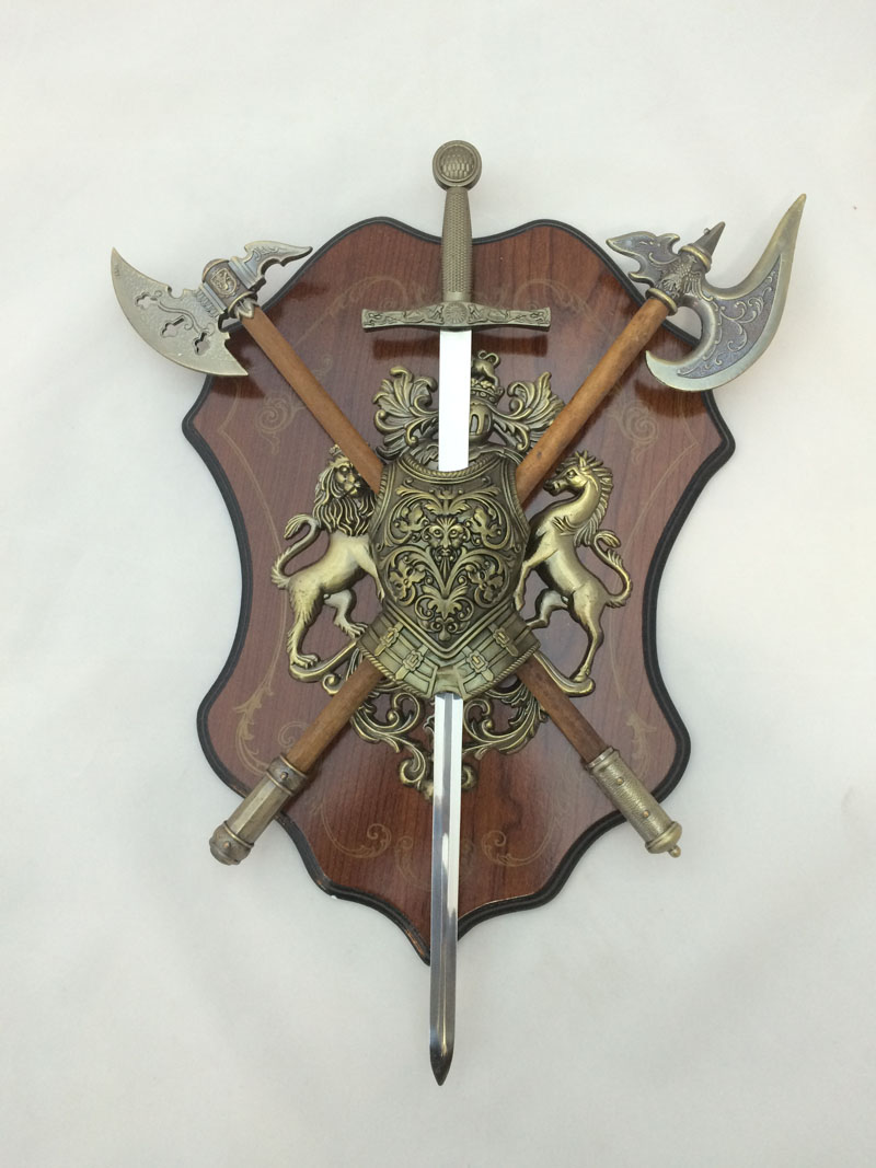 BALTA SETİ KILIÇLI DUVARA ASMALI 3