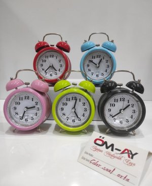 ÇALAR SAAT RENKLİ ORTA BOY (YUVARLAK)